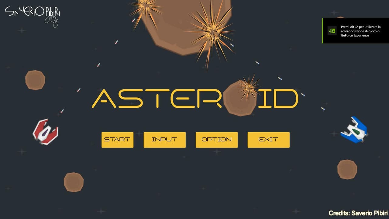 Asteroids (itch) (Save The Game) screenshot 2