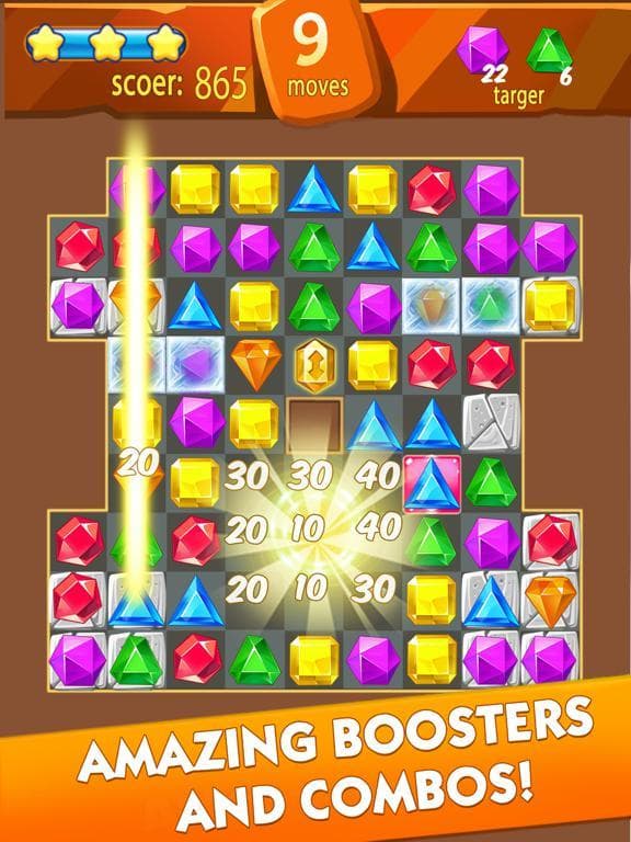 Jewel Fever - Match 3 Games screenshot 2