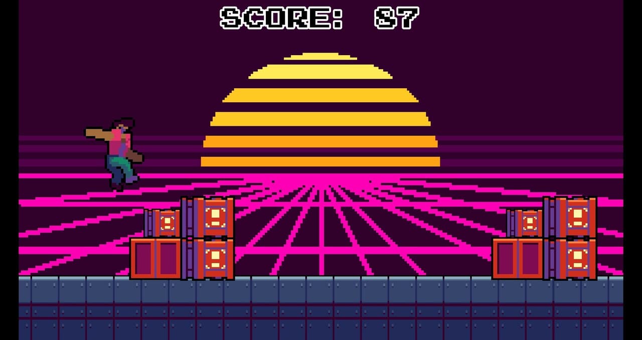 Synthwave Runner screenshot 4