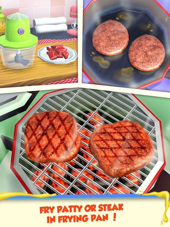Burger Maker-Kids Cooking Game screenshot 4