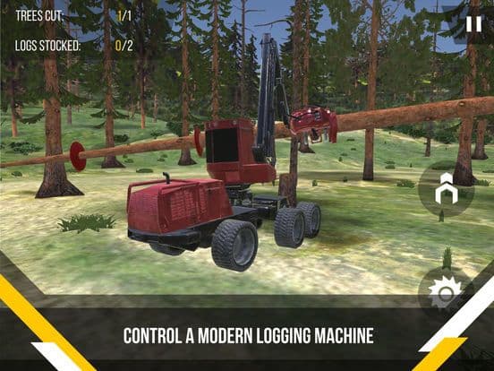 Forest Harvester Tractor 3D screenshot 3