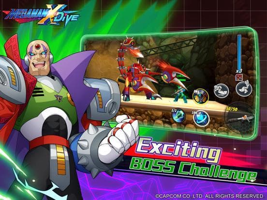 MEGA MAN X DiVE - MOBILE screenshot 5
