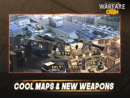 Warfare Cash: PvP FPS Battle screenshot 6