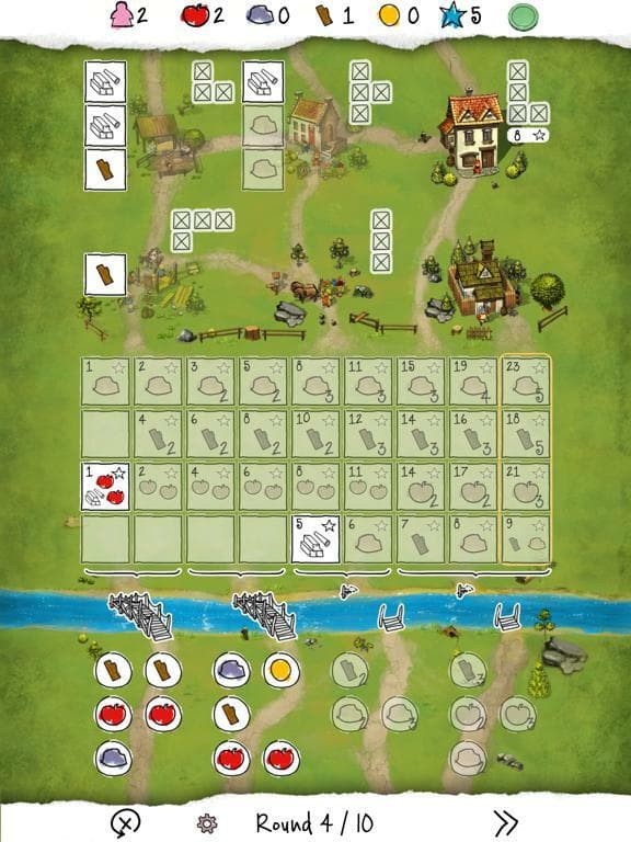 Imperial Settlers Roll & Write screenshot 3