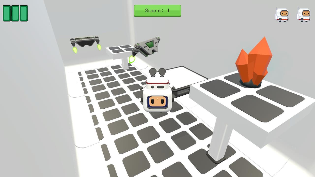 3D Platformer (neongray) screenshot 4