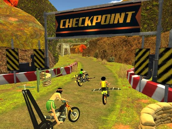Flying Motorcycle Racing Simulator screenshot 5