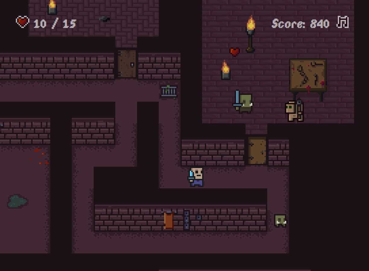 The Deadly Dungeons of Baron Backslash screenshot 2