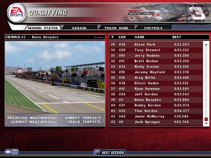 NASCAR Thunder 2004 screenshot 5