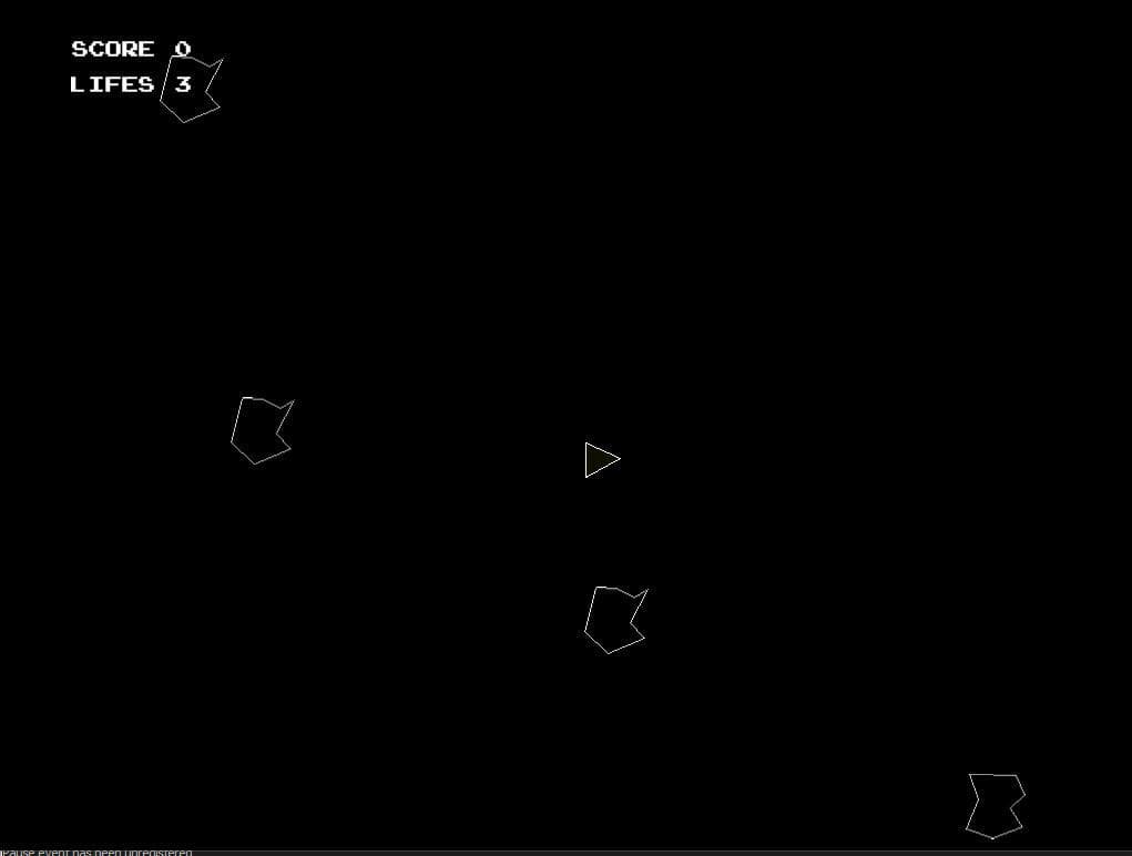 Asteroids - Remake screenshot 3