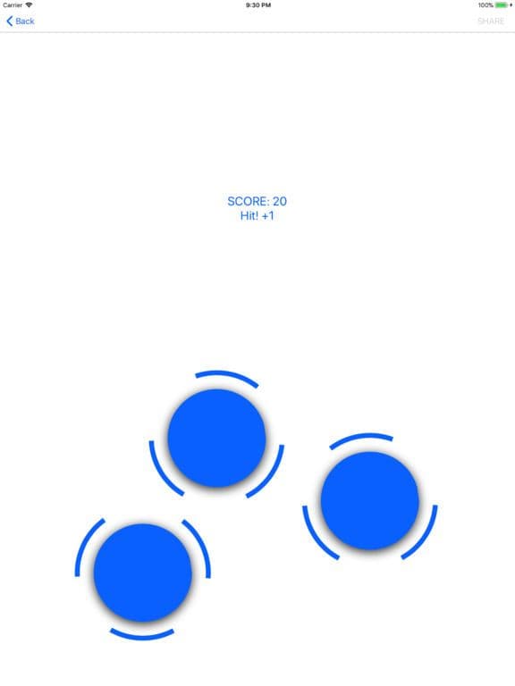 Reaction time test game app
