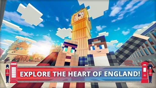 London Craft: Blocky Building Games 3D 2018 screenshot 5