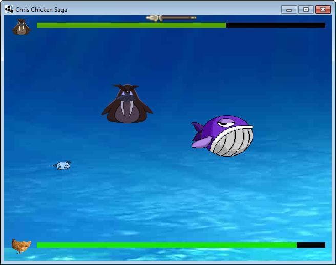 Chris Chicken Saga Part 1 - Underwater Chicken screenshot 3
