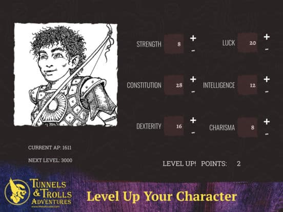 Tunnels & Trolls Adventures - Classic RPG Dungeons screenshot 5