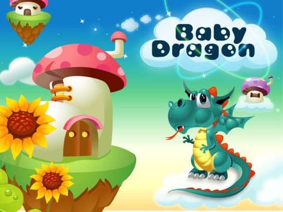 Baby Dragon Run Free screenshot 2