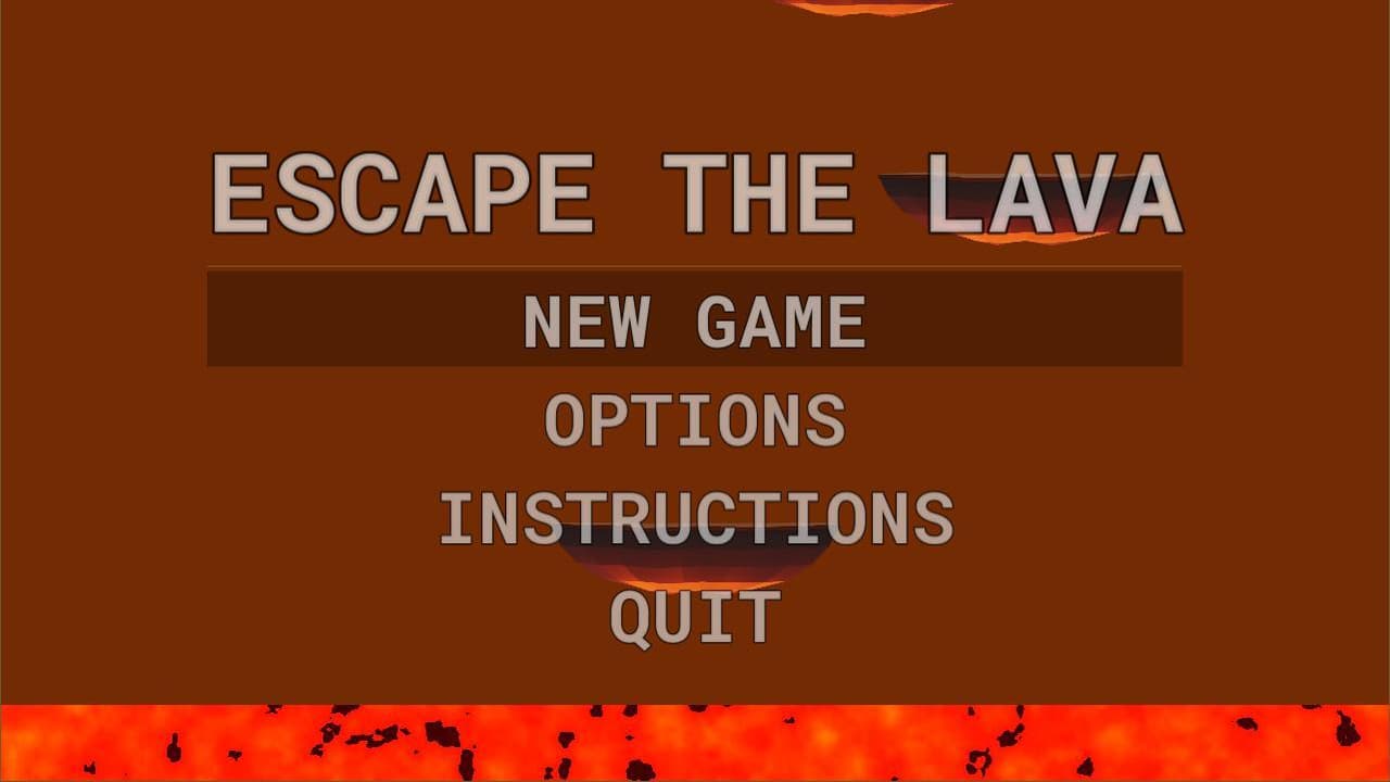 Escape The Lava (AlexandreMassaro) screenshot 2