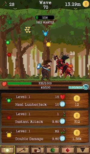 Lumberjack Attack! - Idle Game screenshot 3