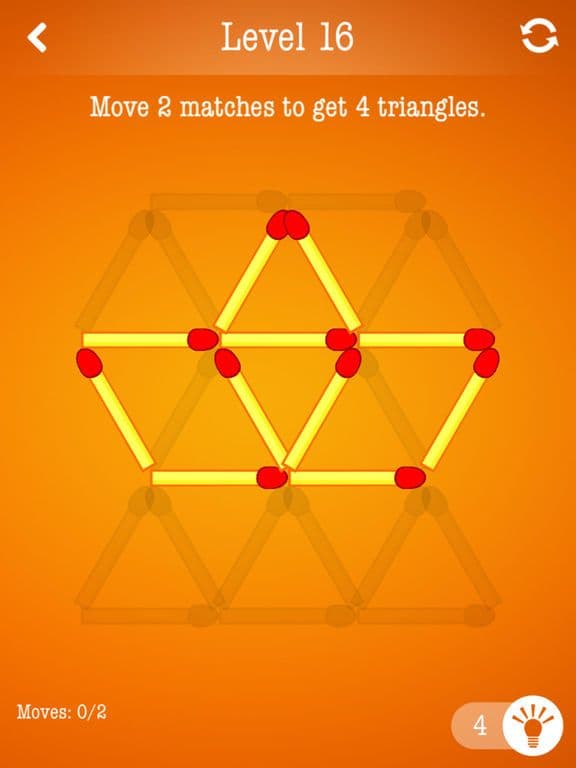 Matchsticks ~ Free Puzzle Game with Matches screenshot 3
