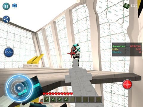 Super Block Hot Sniper 2 - Pocket Pixel Vs Voxel Shooting Games Build It Mini Lab Edition screenshot 5