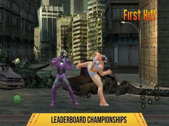 Real Robot Wrestling City Batt screenshot 2