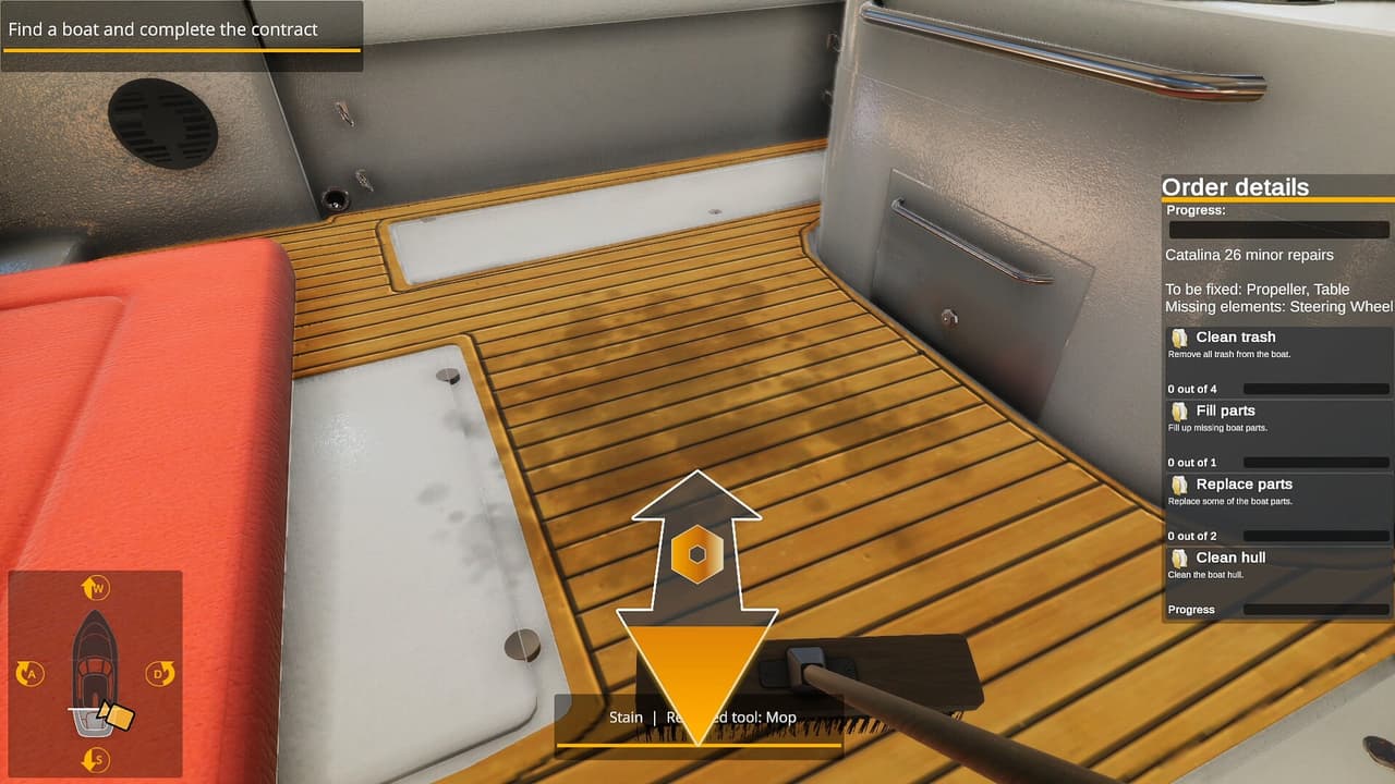 Yacht Mechanic Simulator 2021: First Contract