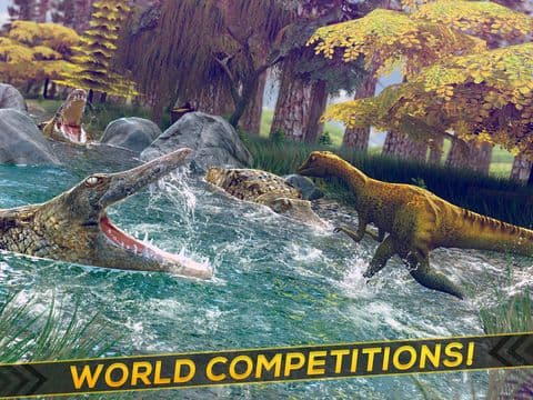 Dino Life . Jurassic Dinosaur Hopper Simulator Games For Free screenshot 3