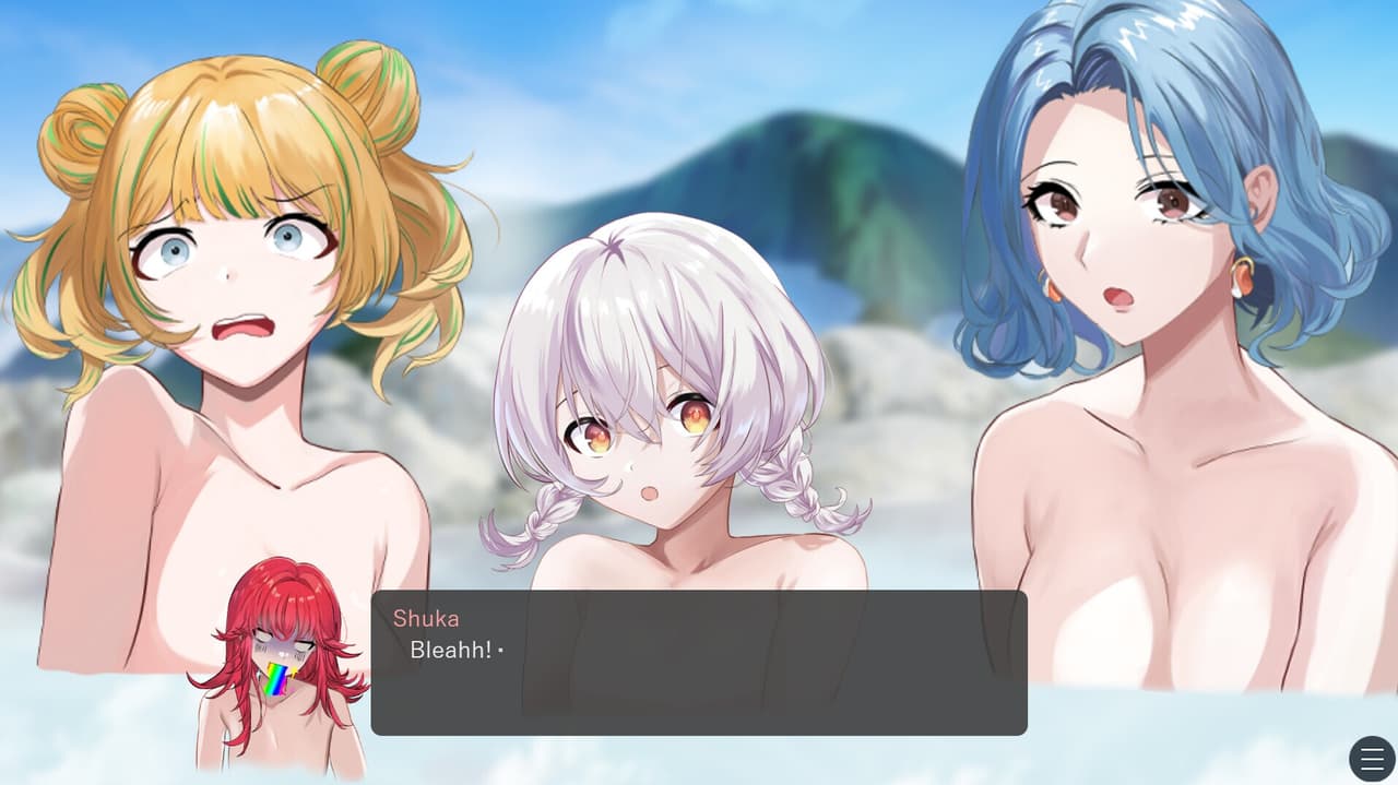 Drinking in the hot spring! screenshot 4