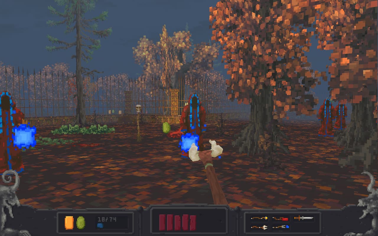 Autumn Night 3D Shooter screenshot 5