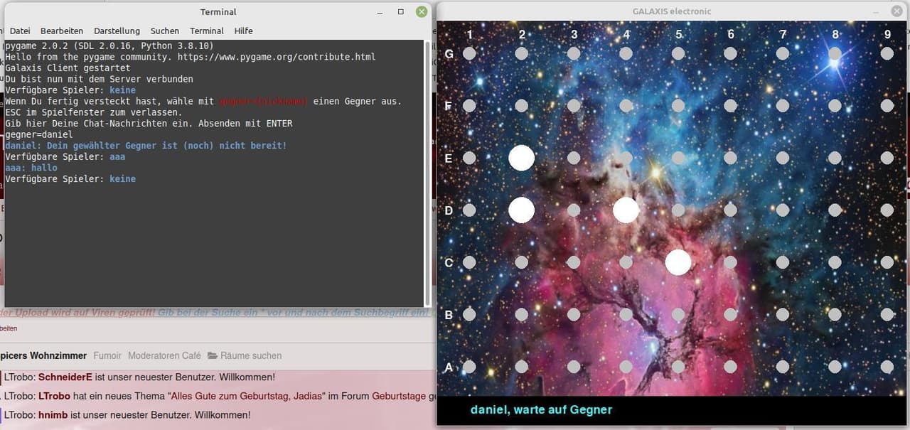 GALAXIS electronic screenshot 2