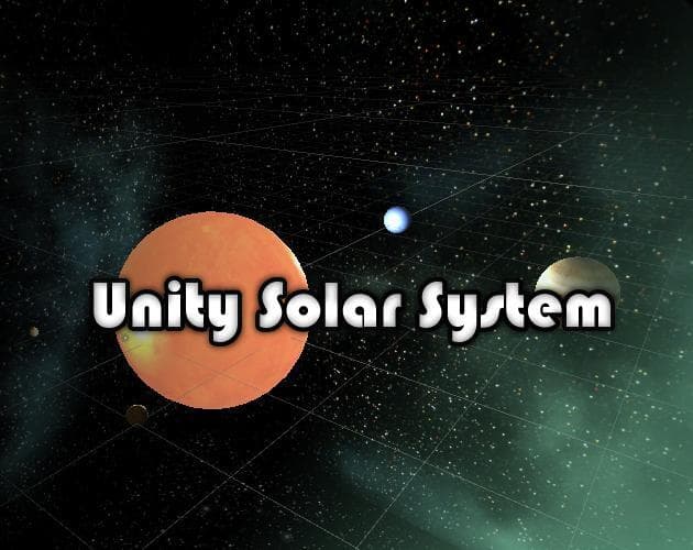 Unity Solar System-CAS 117 screenshot 2