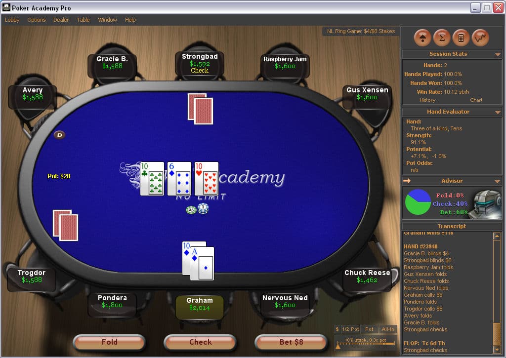 Poker Academy: Texas Holdem screenshot 3