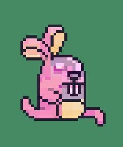 Final Space Bat and Hop the Bunny