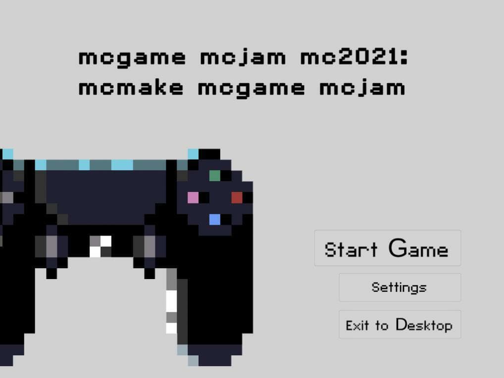 mcgame mcjam mc2021: mcmcake mcgame mcjam