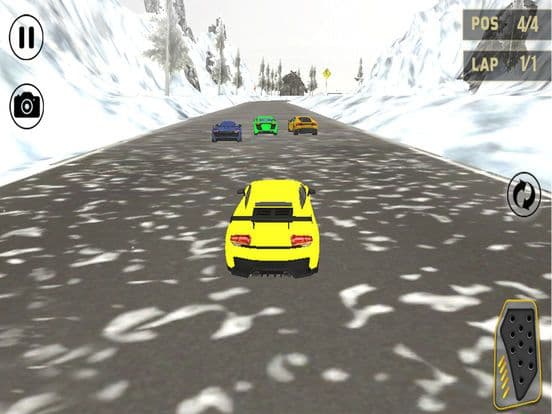 Snow Hill Car Fast Racing 2018 screenshot 3