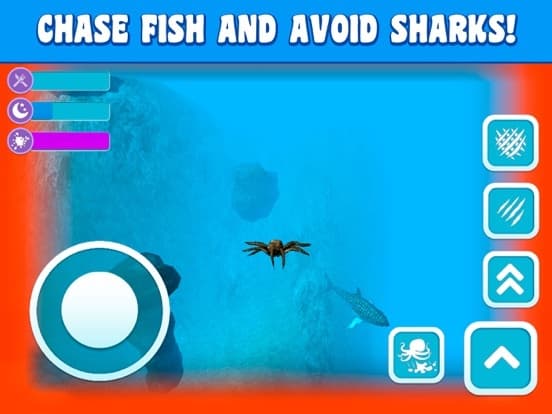 Octopus Subwater Life Simulator screenshot 3