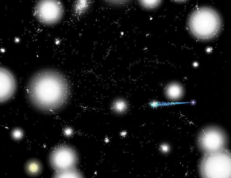 Aarons Particle Space screenshot 2