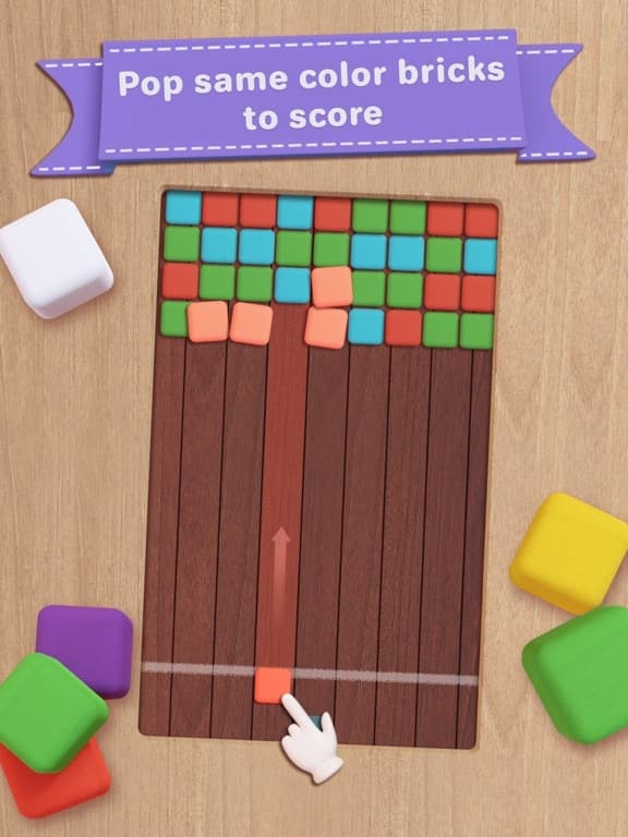 Woody Pop: Brick Breaker screenshot 2