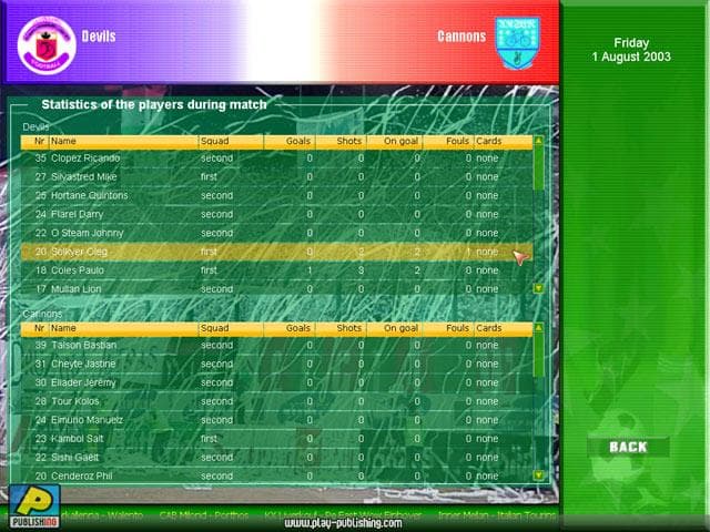 Super League Manager 2005 screenshot 2