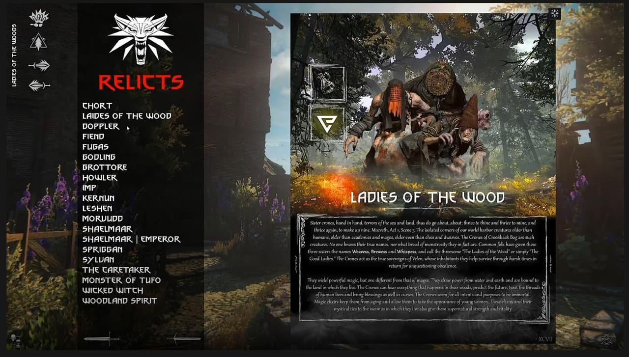 The Witcher 3 | Interactive Bestiary