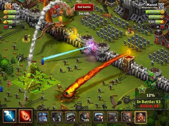 Throne Rush screenshot 2