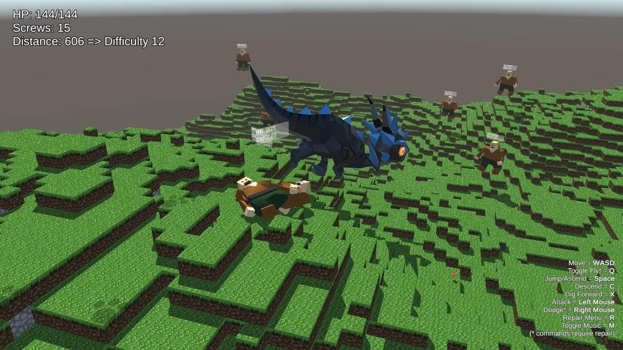 SCIENCE DRAGON RAMPAGE screenshot 2