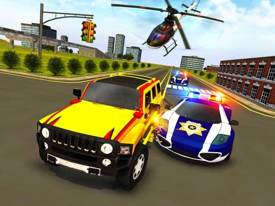 Police Car Chase Prado - Prisoner Escape Plan 2017