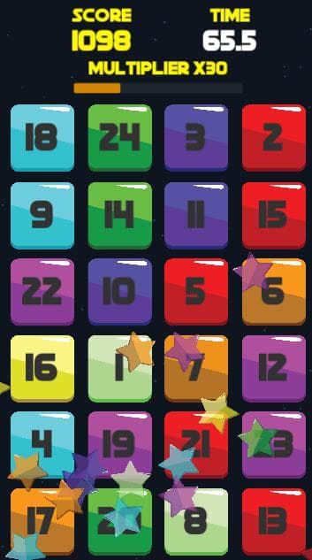 6x4 Numbers Game screenshot 2