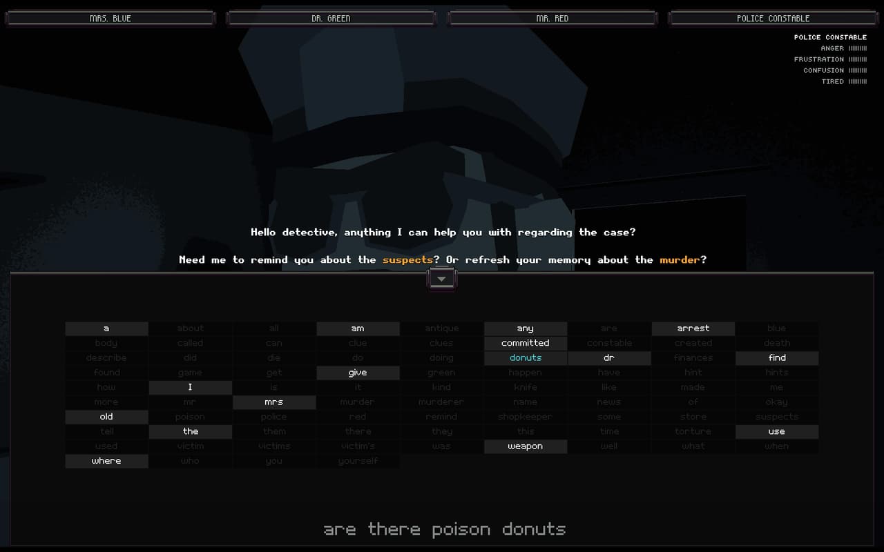 Tell Me Everything (itch) screenshot 5