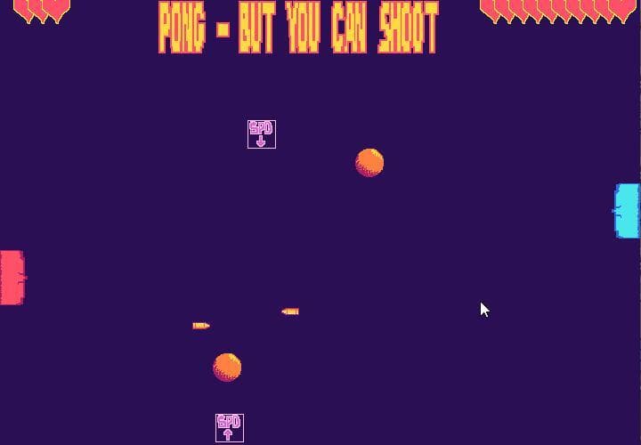 Pong - But You Can Shoot screenshot 2