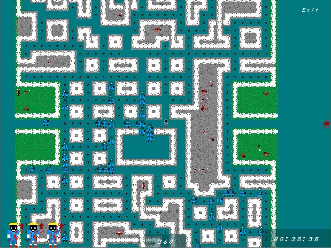 Large-scale Procedural Pacman