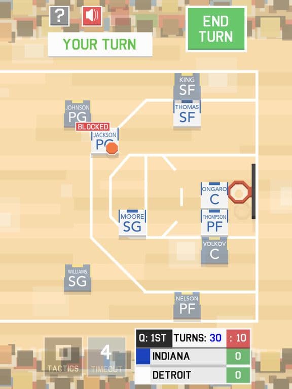 Supertactix Basketball screenshot 3