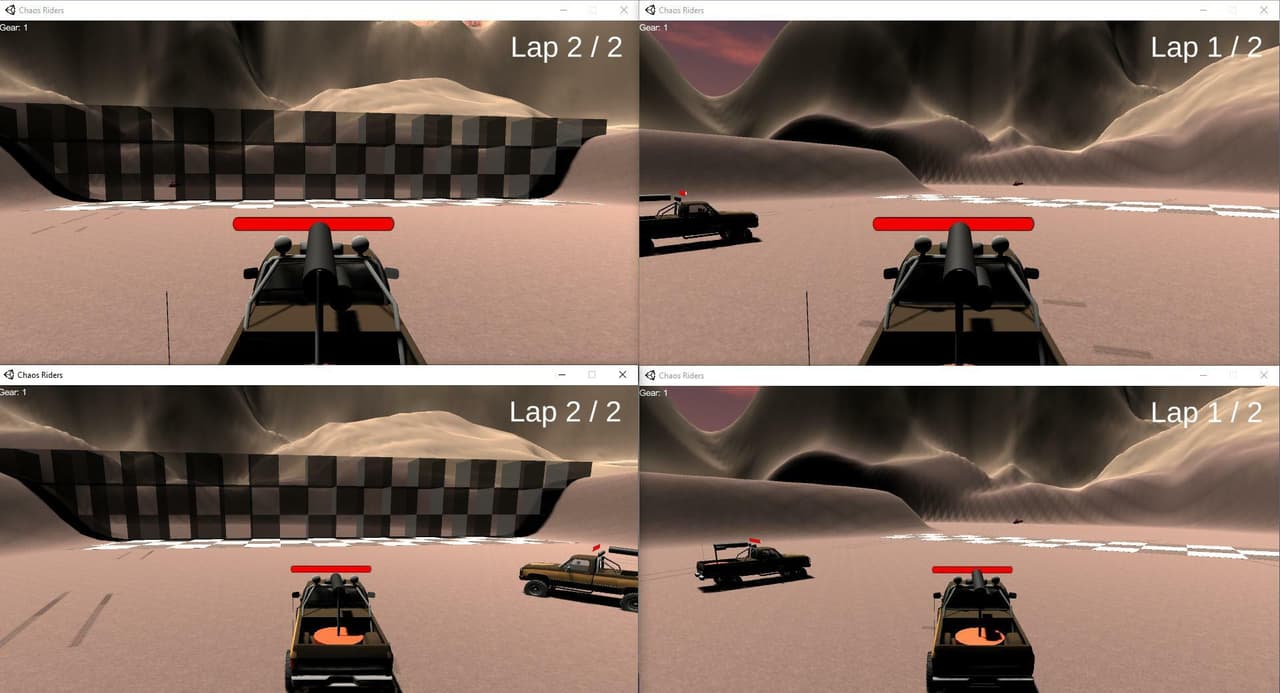Chaos Riders screenshot 2