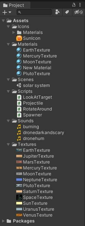 Solar system (itch) (Tekn) screenshot 2