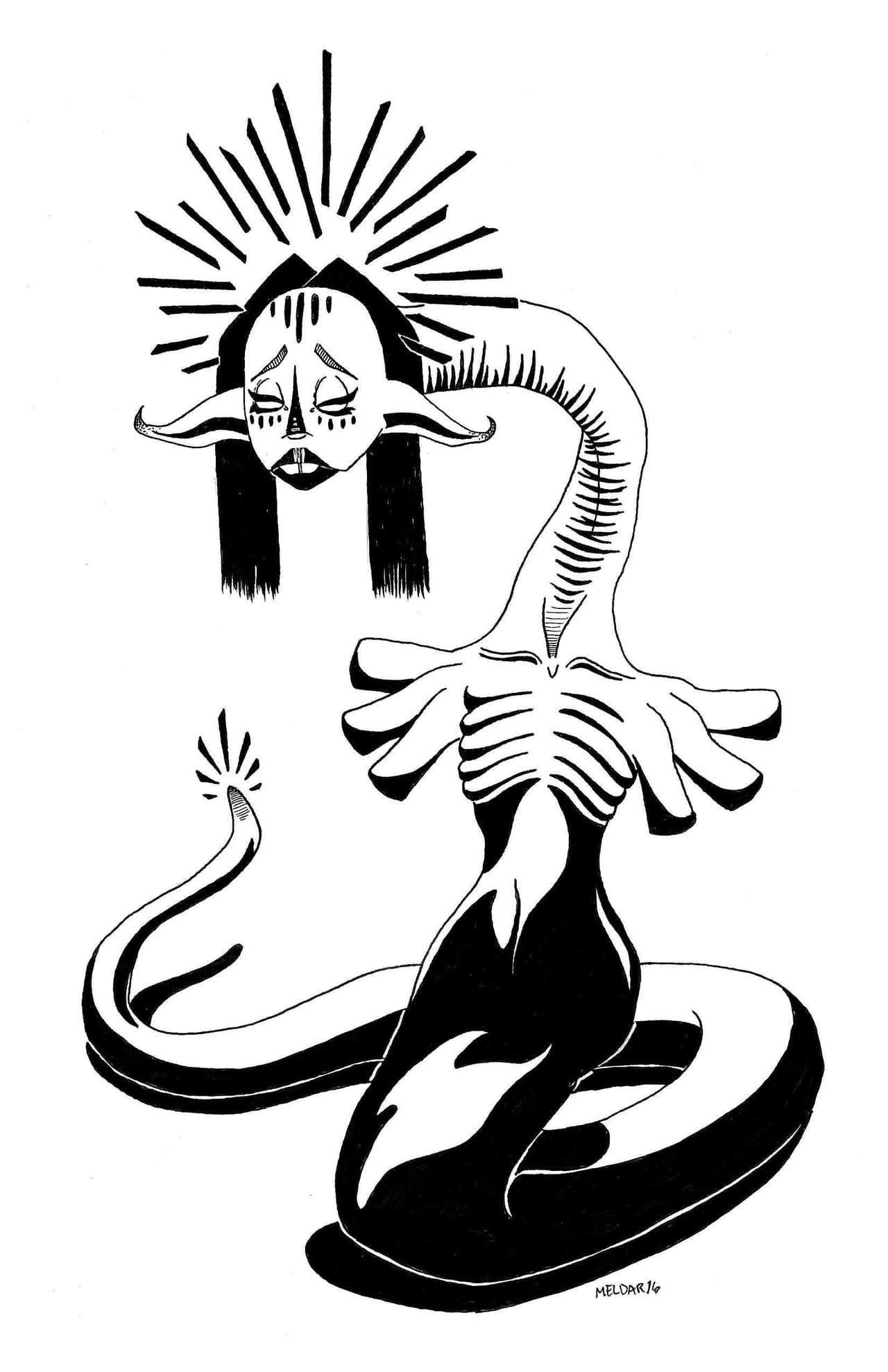 Atera Redux Zine issue 2: Monsters