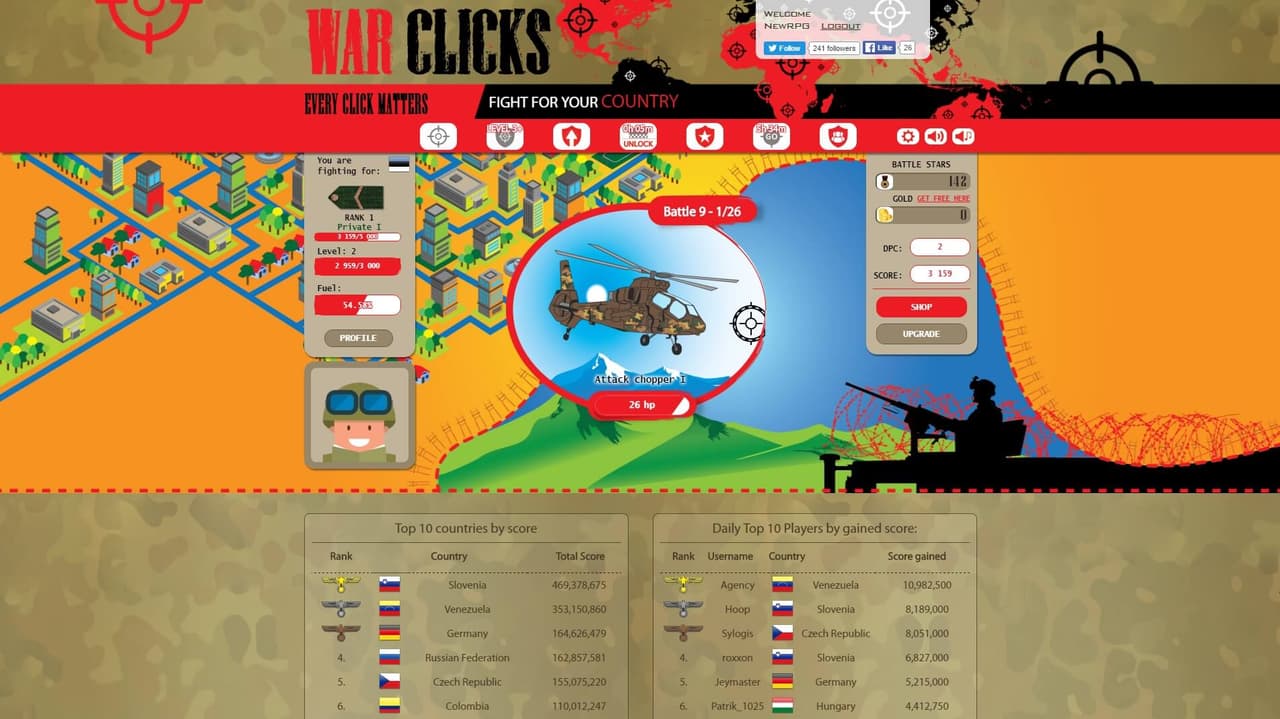 War Clicks screenshot 5
